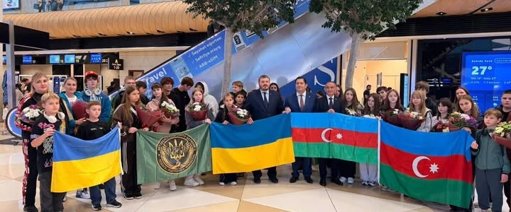 Азербайджан прийняв на реабілітацію ще 30 дітей з Харківської та Херсонської областей